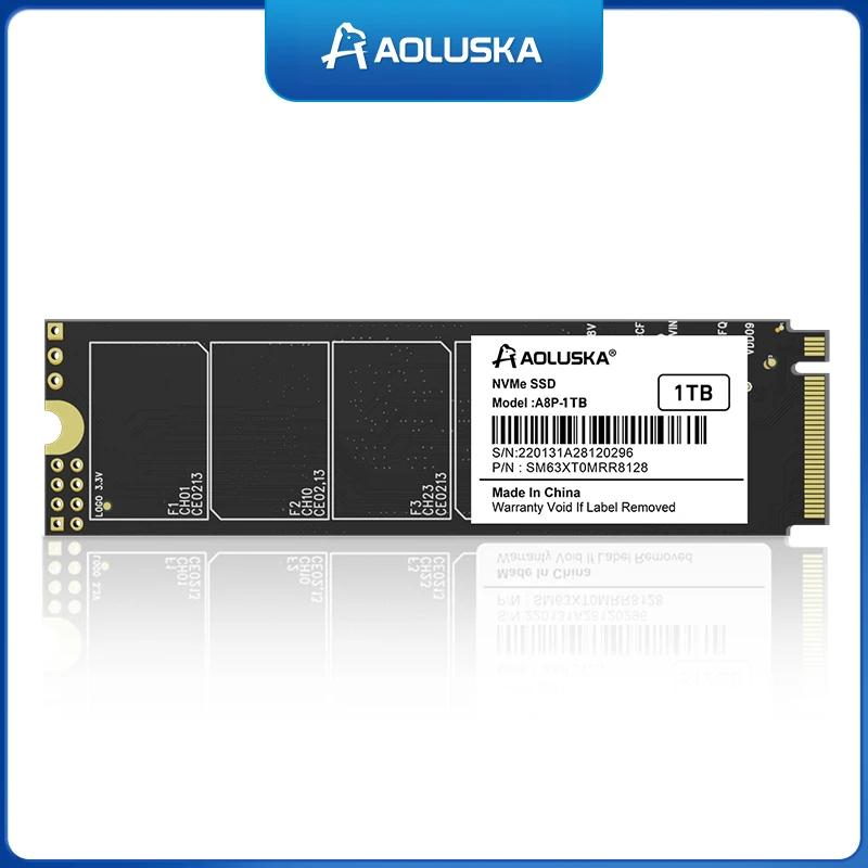AOLUSKA M.2 NVME SSD 1 TB 128GB 256GB 512 GB M2 PCIe 3.0*4 2280 ָ Ʈ ũ, 1 TB 256 512 GB Ʈ ũž ϵ ̺ 